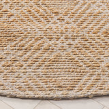 Safavieh Natural Fiber 7'-0" x 7'-0" Rug in Natural / Ivory