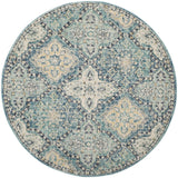 Safavieh Evoke 5'-3" x 5'-3" Rug in Light Blue / Ivory