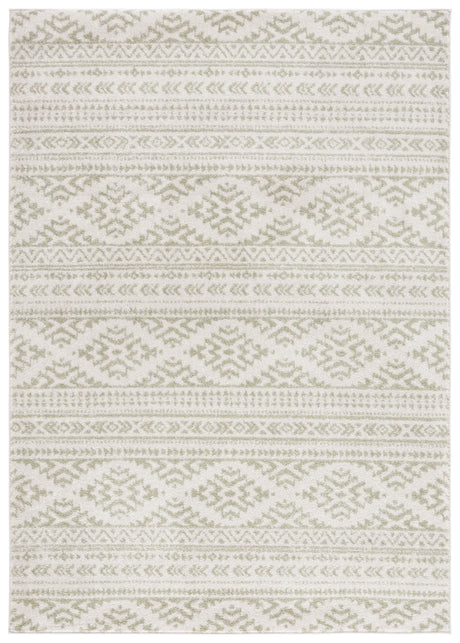 Safavieh Tulum 4'-0" x 6'-0" Rug in Ivory / Sage