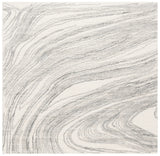 Safavieh Ebony 6'-0" x 6'-0" Rug in Ivory / Grey
