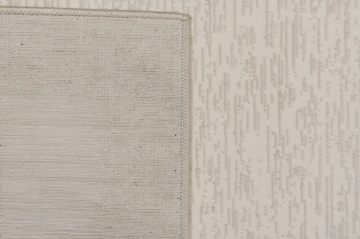 Dynamic Rugs Atlas 2578 Power Loomed Modern Ivory/Beige Rug - Corner