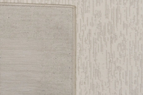Dynamic Rugs Atlas 2578 Power Loomed Modern Ivory/Beige Rug - Corner