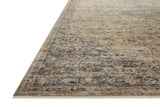 Loloi Heritage Her-08 Sage/Navy Rug - rug corner