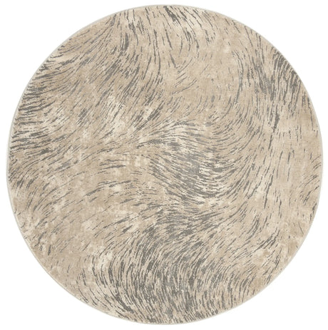 Safavieh Meadow 6'-7" x 6'-7" Rug in Ivory / Grey