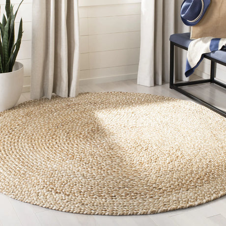 Safavieh Natural Fiber 5'-0" x 5'-0" Rug in Natural / Ivory