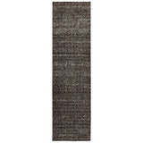 Oriental Weavers Sphinx Atlas 8048Q Black/Grey Rugs - runner