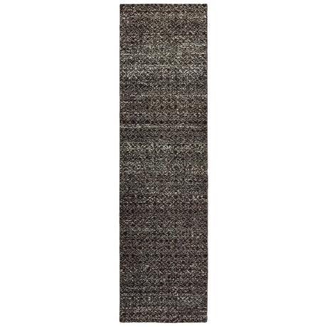 Oriental Weavers Sphinx Atlas 8048Q Black/Grey Rugs - runner