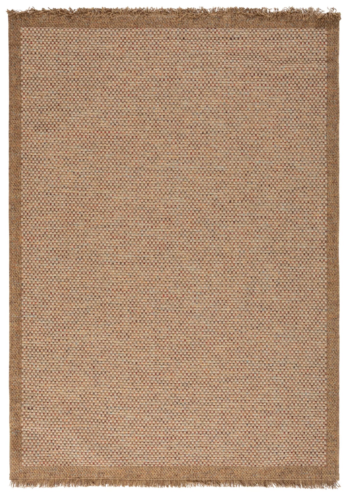 Safavieh Wicker 4'-0" x 6'-0" Rug in Natural / Brown