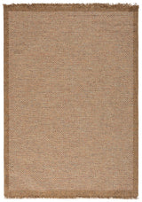 Safavieh Wicker 4'-0" x 6'-0" Rug in Natural / Brown