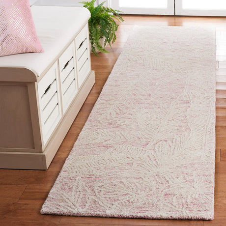 Safavieh Metro 2'-3" x 9'-0" Rug in Pink / Ivory