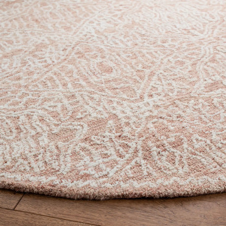 Safavieh Capri 7'-0" x 7'-0" Rug in Rust / Ivory