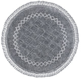 Safavieh Casablanca 7'-0" x 7'-0" Rug in Charcoal