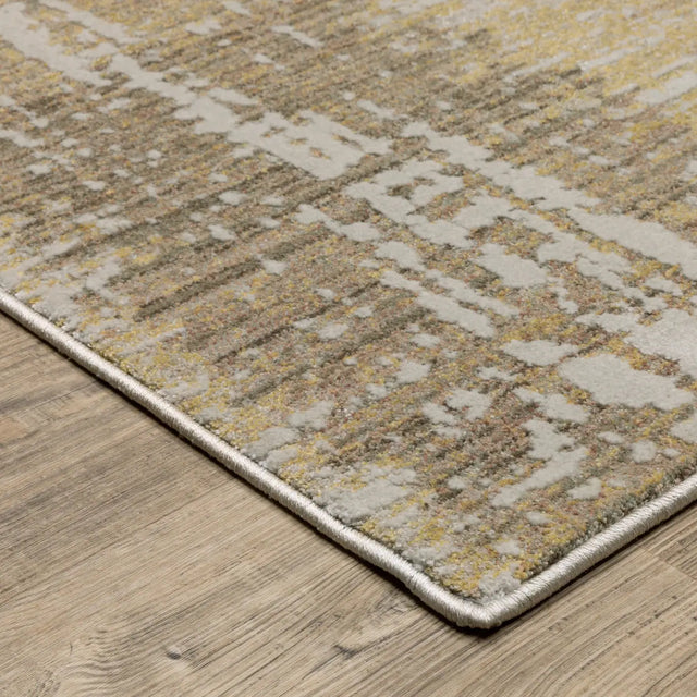 Oriental Weavers Sphinx Mallory MAL06 Brown Rugs - corner detail