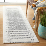 Safavieh Melody 2'-2" x 8'-0" Rug in Ivory / Black
