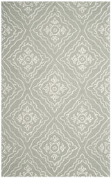 Safavieh Manchester 5'-0" x 8'-0" Rug in Slate / Ivory