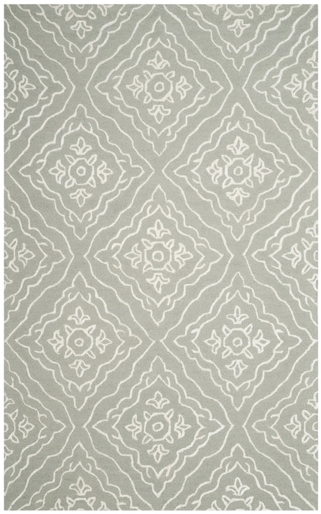 Safavieh Manchester 5'-0" x 8'-0" Rug in Slate / Ivory