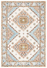 Safavieh Capri 4'-0" x 6'-0" Rug in Ivory / Rust