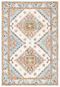 Safavieh Capri 4'-0" x 6'-0" Rug in Ivory / Rust