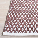 Safavieh Boston 5'-0" x 8'-0" Rug in Brown