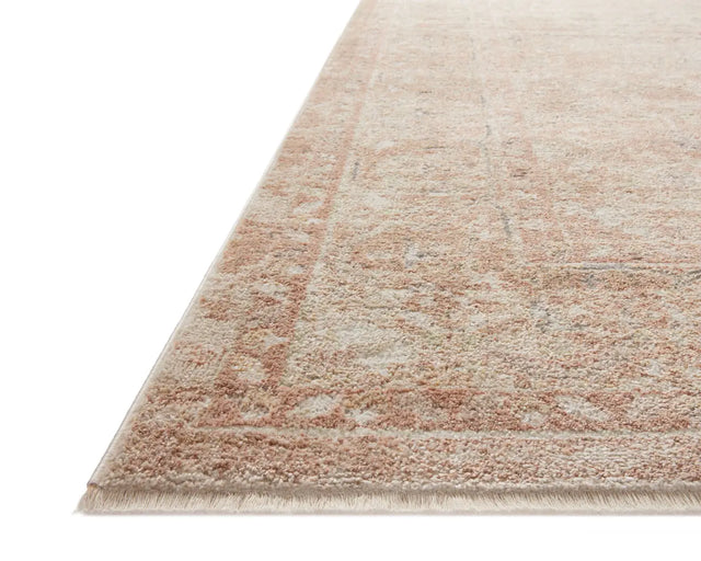 Loloi Sonnet Snn-04 Terracotta/Natural Rug - rug corner