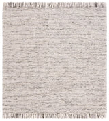 Safavieh Natura 6'-0" x 6'-0" Rug in Grey / Black