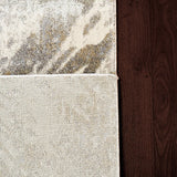 Dynamic Rugs Castilla 3537 Cream / Grey Rugs - Corner