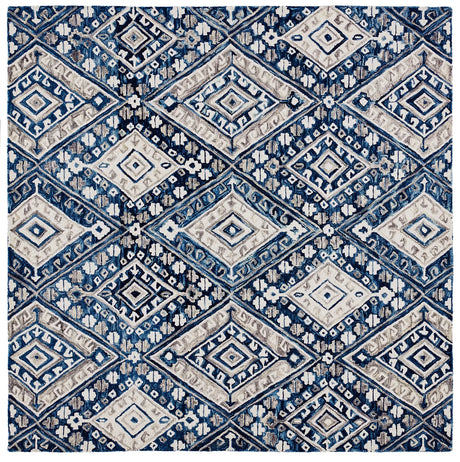 Safavieh Aspen 7'-0" x 7'-0" Rug in Grey / Ivory