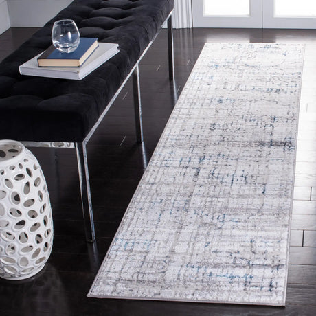 Safavieh Amelia 2'-0" x 8'-0" Rug in Grey / Blue
