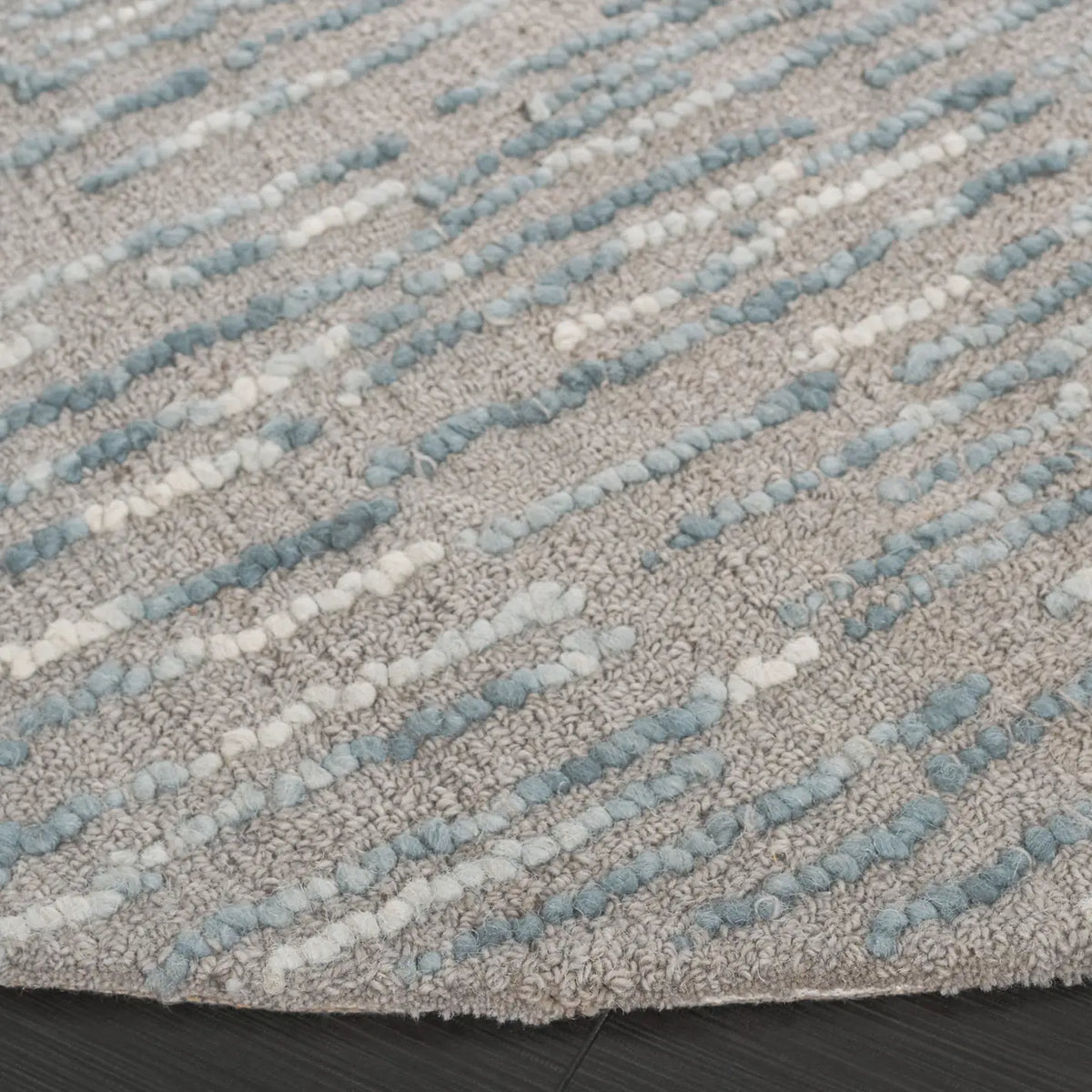 Safavieh Abstract 6'-0" x 6'-0" Rug in Grey / Blue