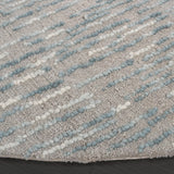 Safavieh Abstract 6'-0" x 6'-0" Rug in Grey / Blue