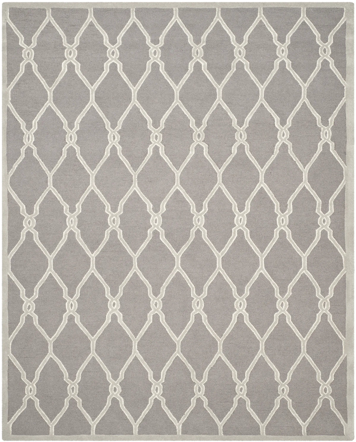Safavieh Cambridge 10'-0" x 14'-0" Rug in Dark Grey / Ivory