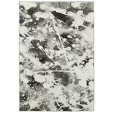 Oriental Weavers Sphinx Evolution 8035B Charcoal/White Rugs - main flat