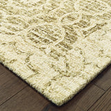 Oriental Weavers Sphinx Tallavera 55606 Green / Ivory Rugs - corner detail