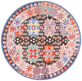 Safavieh Bellagio 5'-0" x 5'-0" Rug in Charcoal / Ivory