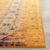 Safavieh Monaco 2'-2" x 8'-0" Rug in Orange / Multi