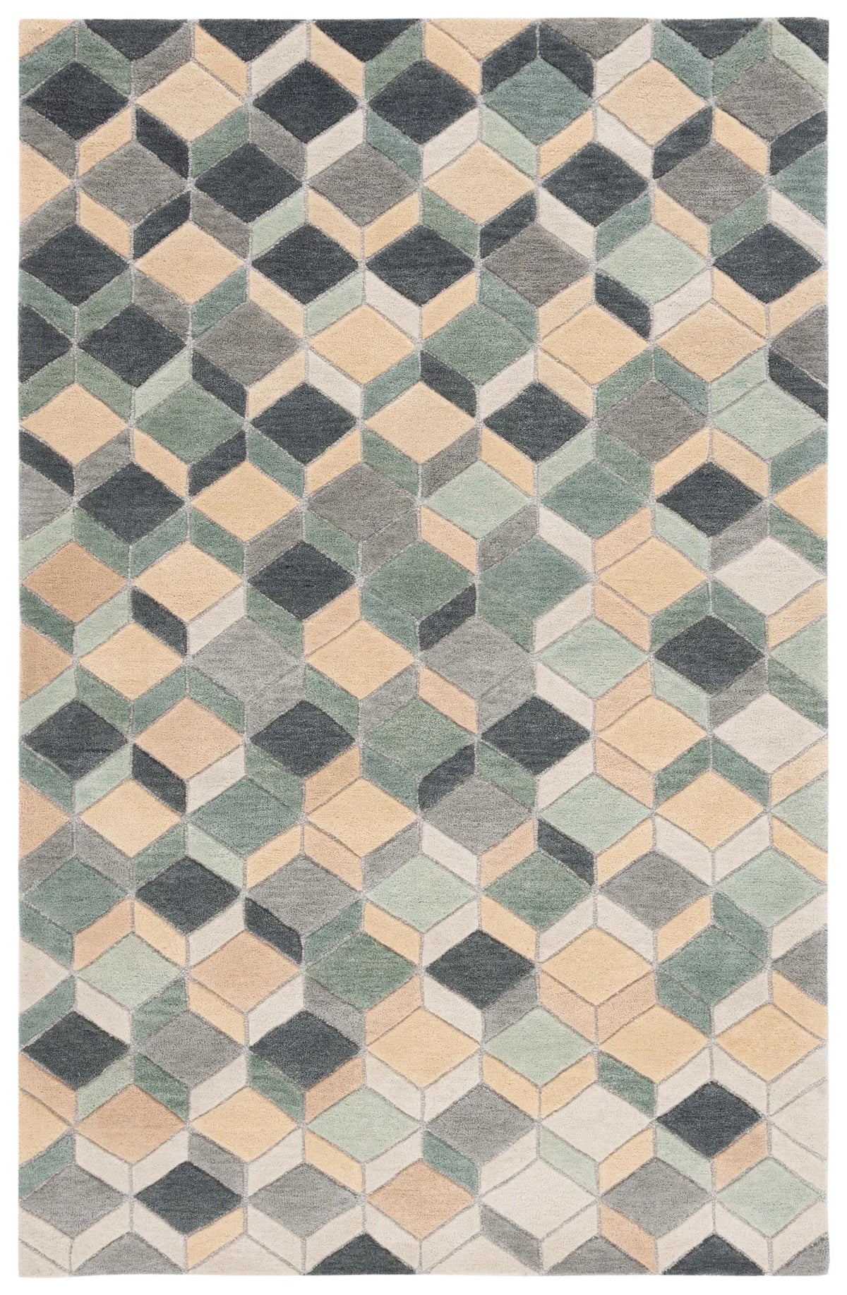 Safavieh Rodeo Drive 4'-0" x 6'-0" Rug in Beige / Grey