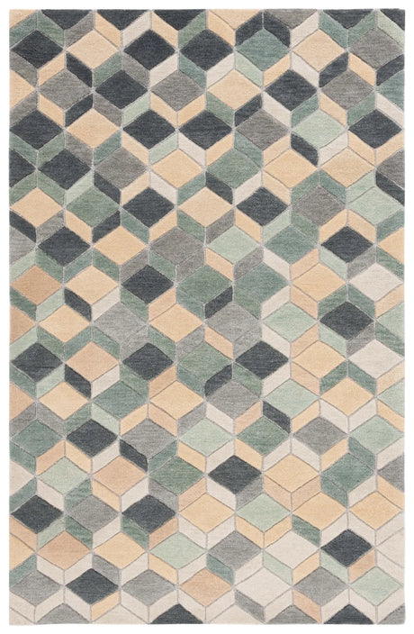 Safavieh Rodeo Drive 4'-0" x 6'-0" Rug in Beige / Grey