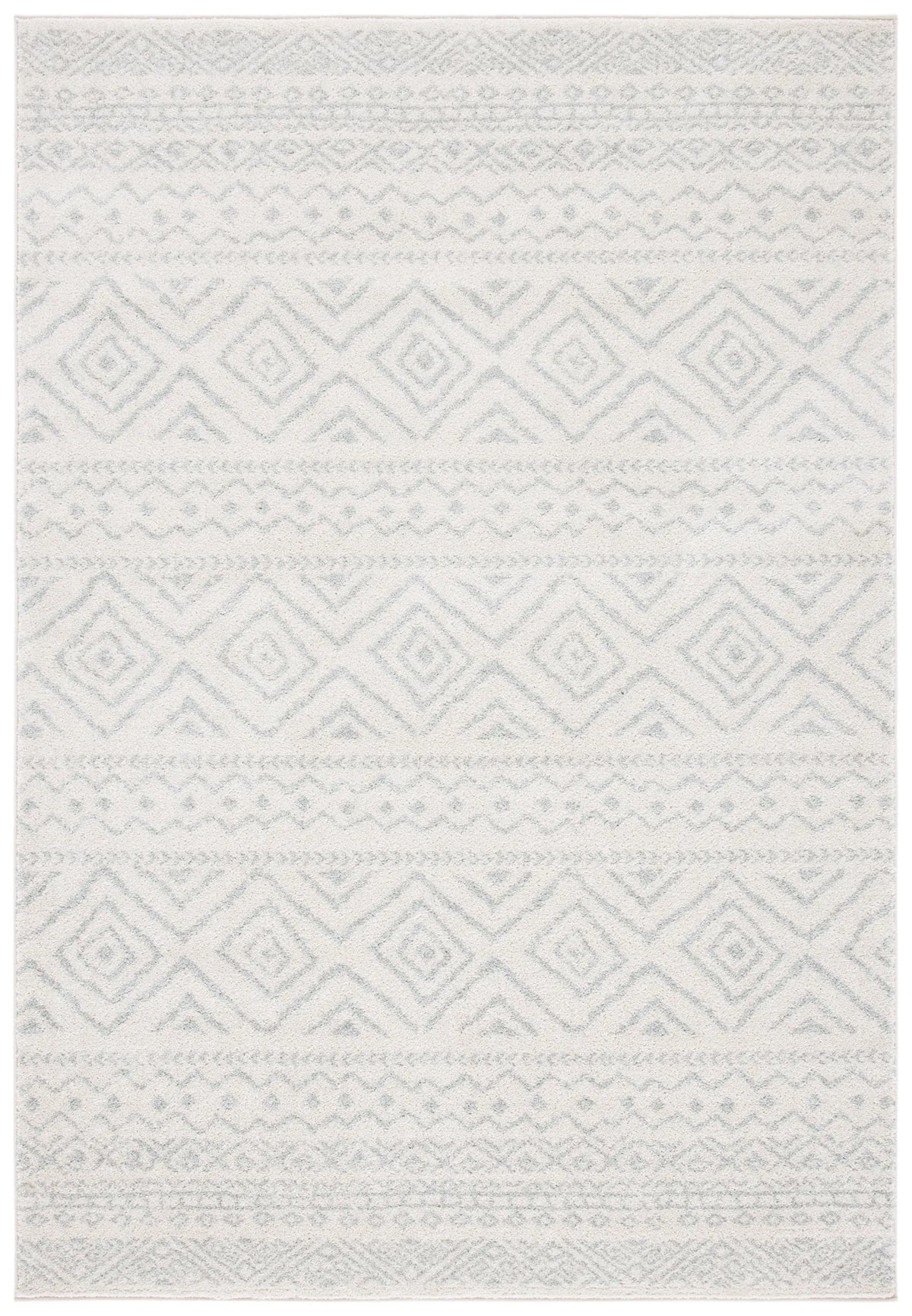 Safavieh Tulum 4'-0" x 6'-0" Rug in Ivory / Light Grey