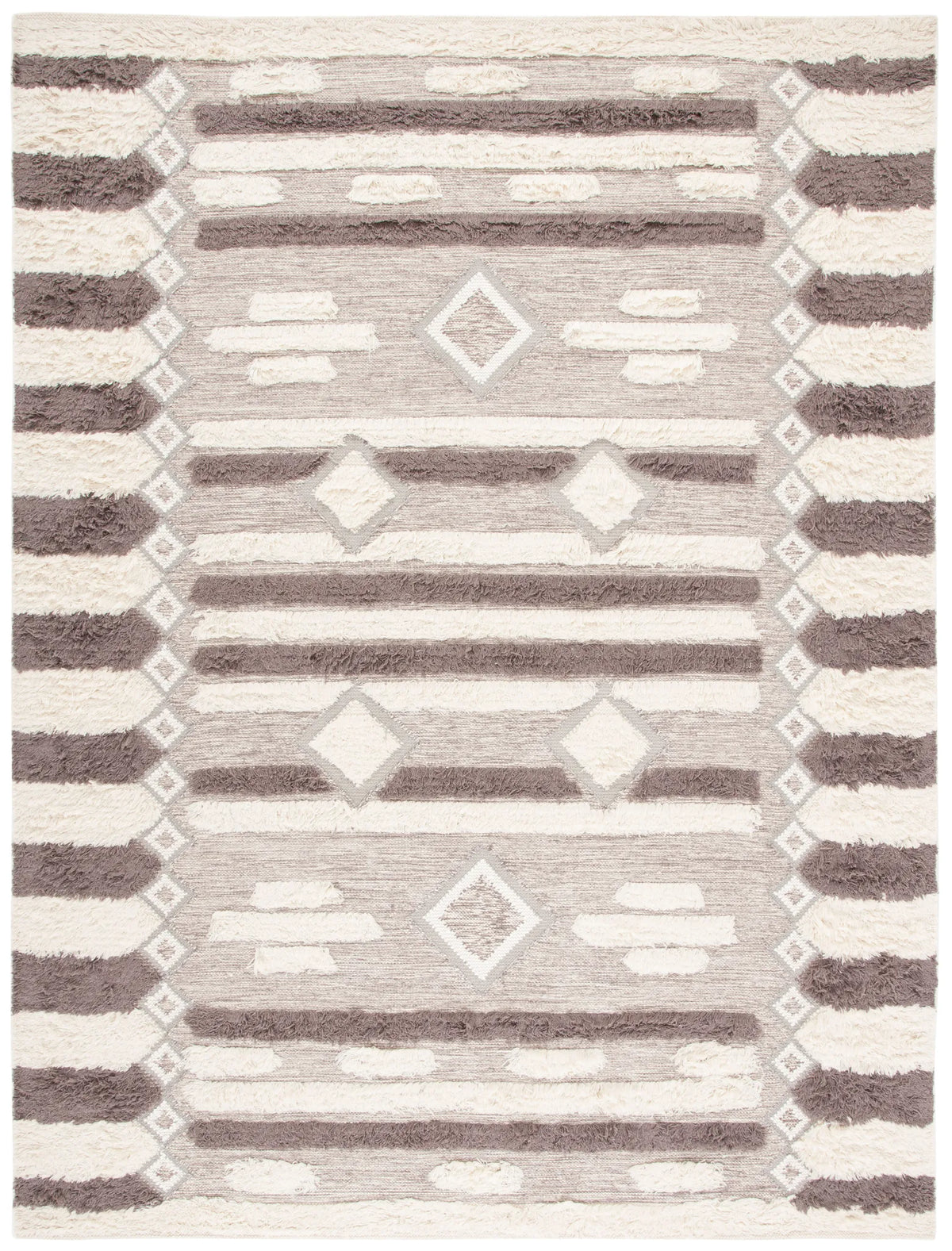 Safavieh Kenya 6'-0" x 9'-0" Rug in Ivory / Brown