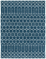 Safavieh Himalaya 10'-0" x 14'-0" Rug in Navy / Ivory