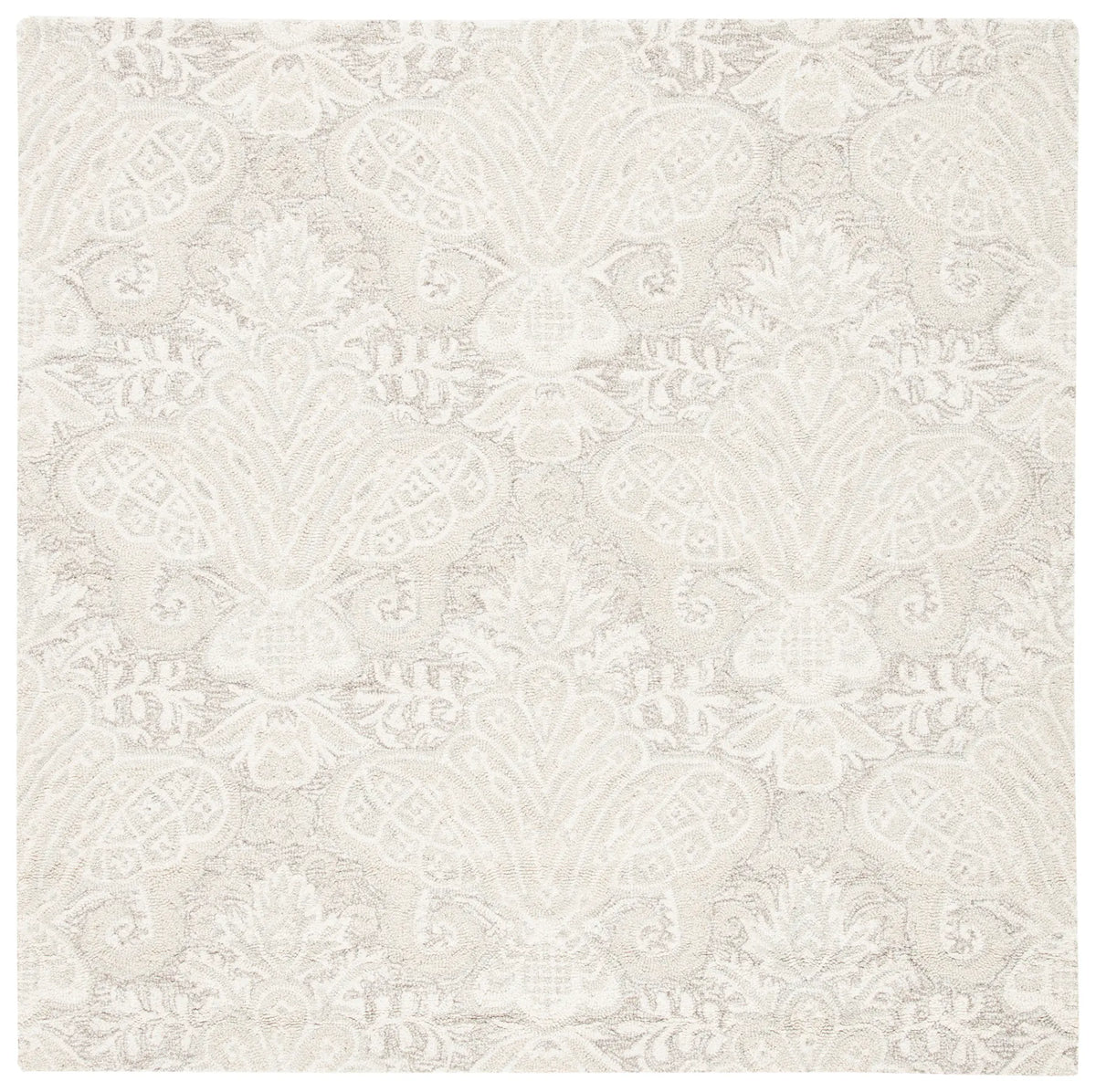Safavieh Micro-Loop 5'-0" x 5'-0" Rug in Beige