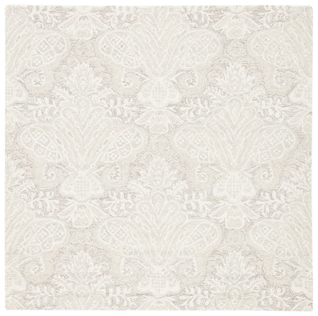 Safavieh Micro-Loop 5'-0" x 5'-0" Rug in Beige