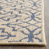 Safavieh Palm Beach 2'-0" x 8'-0" Rug in Natural / Blue