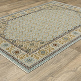 Oriental Weavers Sphinx Capella CAP02 Gold Rugs - angle detail