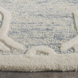 Safavieh Cambridge 6'-0" x 6'-0" Rug in Light Blue / Ivory
