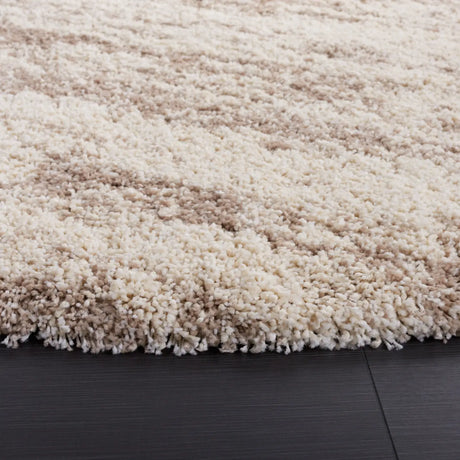 Safavieh Hudson Shag 10'-0" x 10'-0" Rug in Ivory / Beige