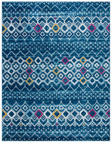 Safavieh Amsterdam 10'-0" x 14'-0" Rug in Navy / Turquoise