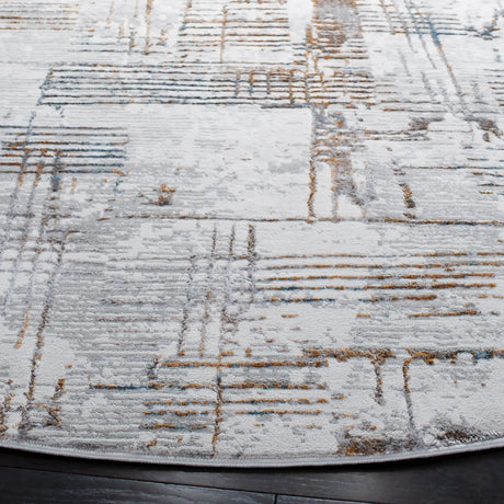 Safavieh Sonoma 6'-7" x 6'-7" Rug in Grey / Ivory