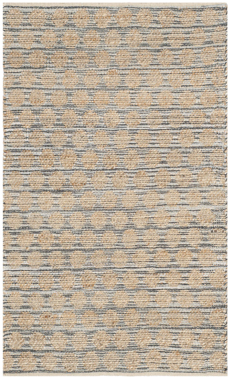 Safavieh Cape Cod 3'-0" x 5'-0" Rug in Black / Natural
