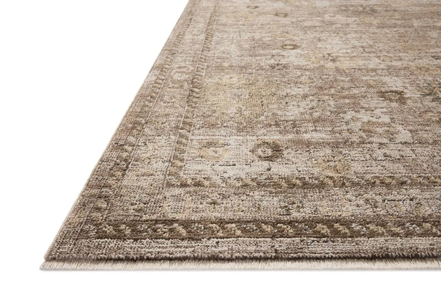 Loloi Priscilla PRL-05 Sand / Earth Rug - rug corner